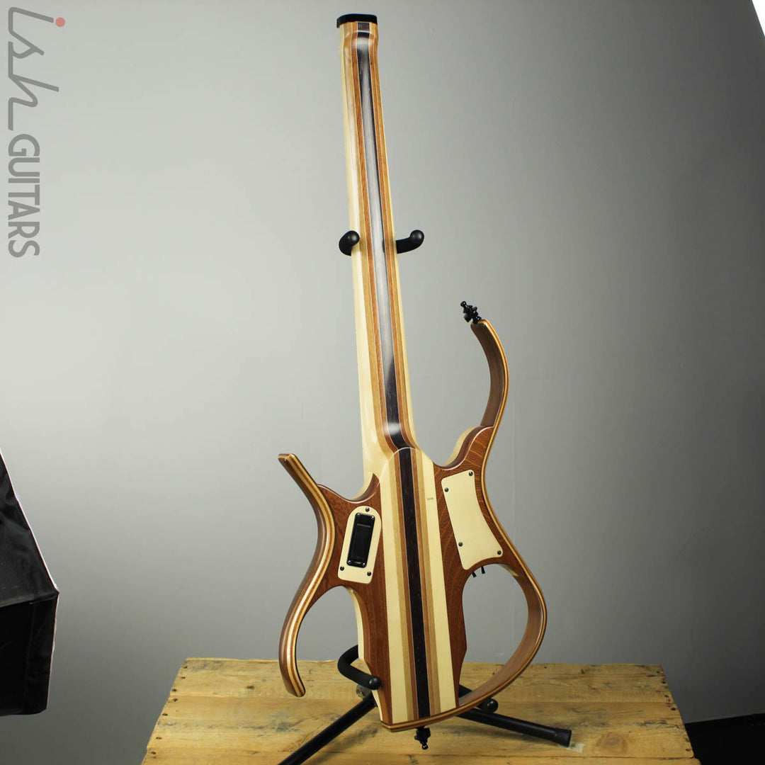 Paul Lairat Stega 6 Headless Figured Maple Fretboard Bass Guitar