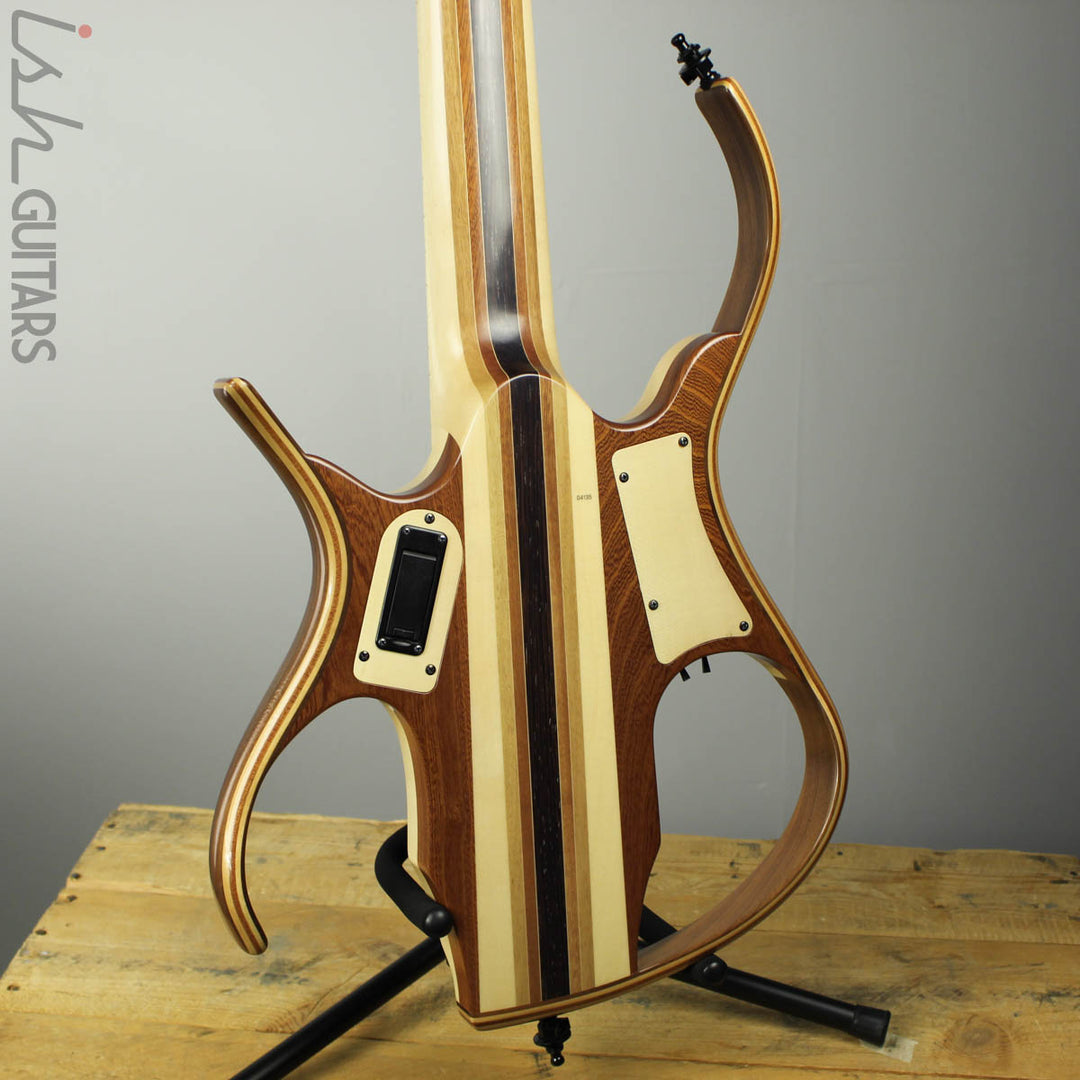 Paul Lairat Stega 6 Headless Figured Maple Fretboard Bass Guitar