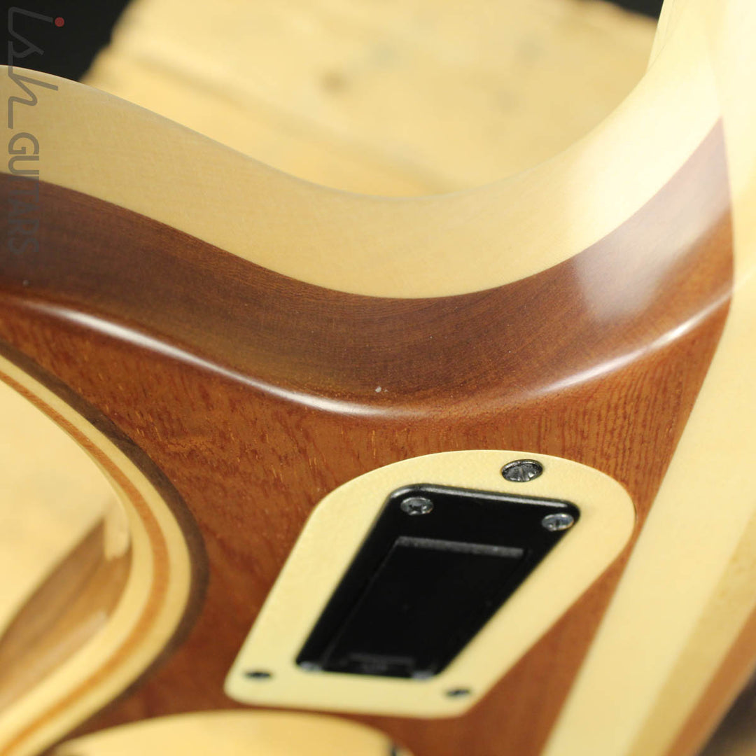 Paul Lairat Stega 6 Headless Figured Maple Fretboard Bass Guitar