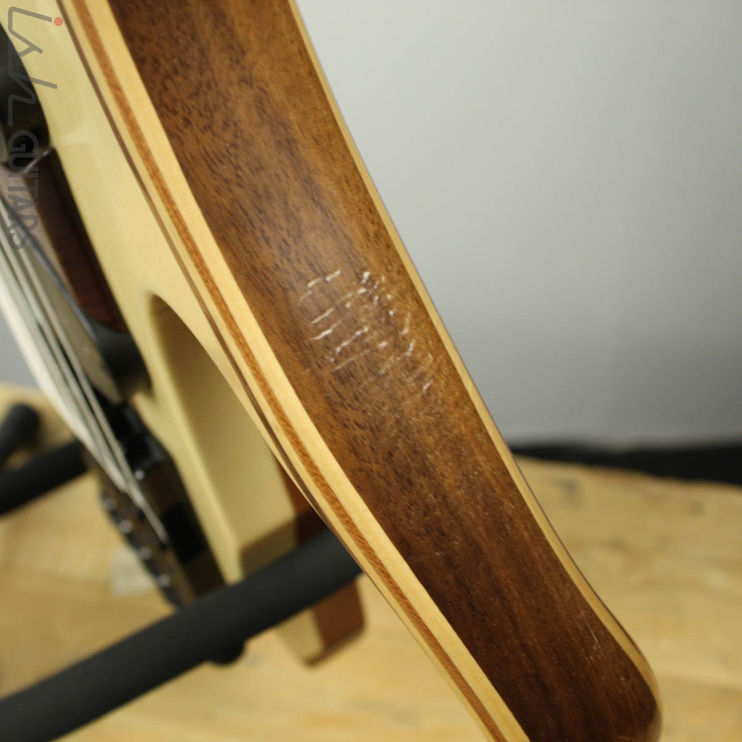 Paul Lairat Stega 6 Headless Figured Maple Fretboard Bass Guitar