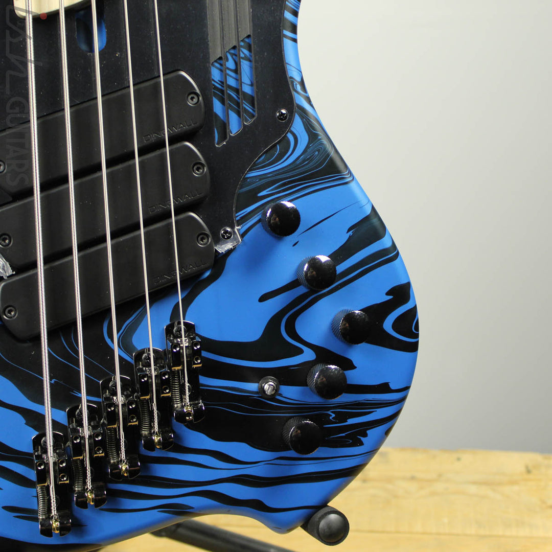 IN STOCK Dingwall NG3 Laguna Seca Blue Swirl (Discontinued Color!) 5 String Bass