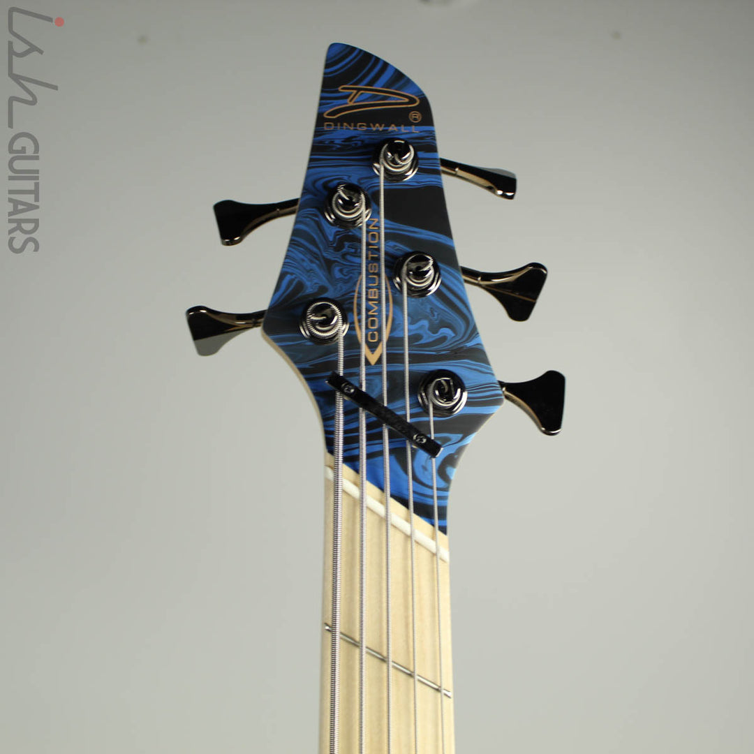 IN STOCK Dingwall NG3 Laguna Seca Blue Swirl (Discontinued Color!) 5 String Bass