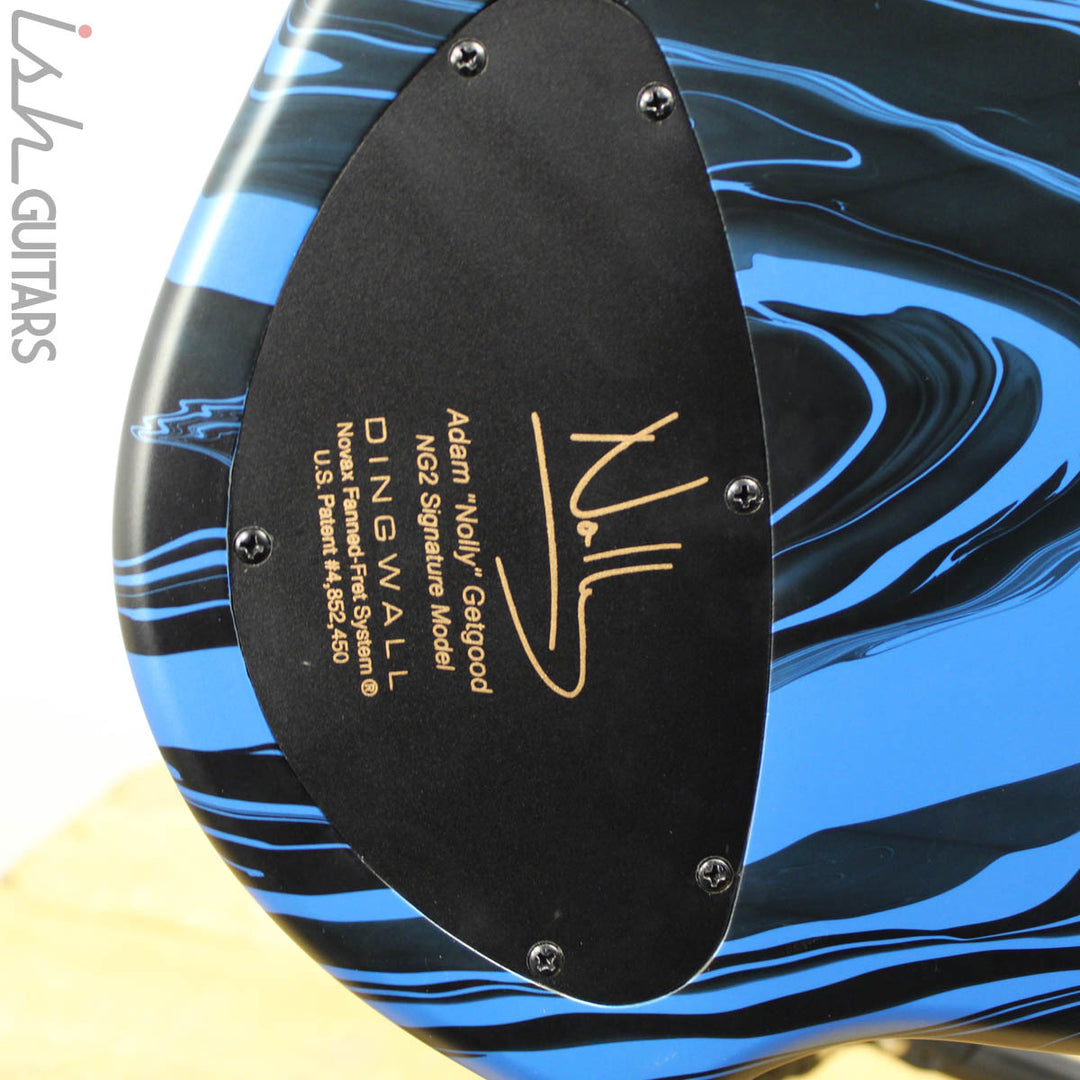 IN STOCK Dingwall NG3 Laguna Seca Blue Swirl (Discontinued Color!) 5 String Bass