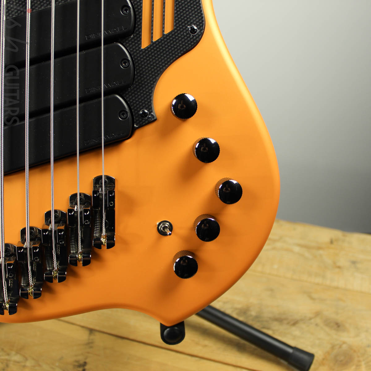 Dingwall NG3 5-String Lamborghini Matte Pearl Orange Swirl B-Stock