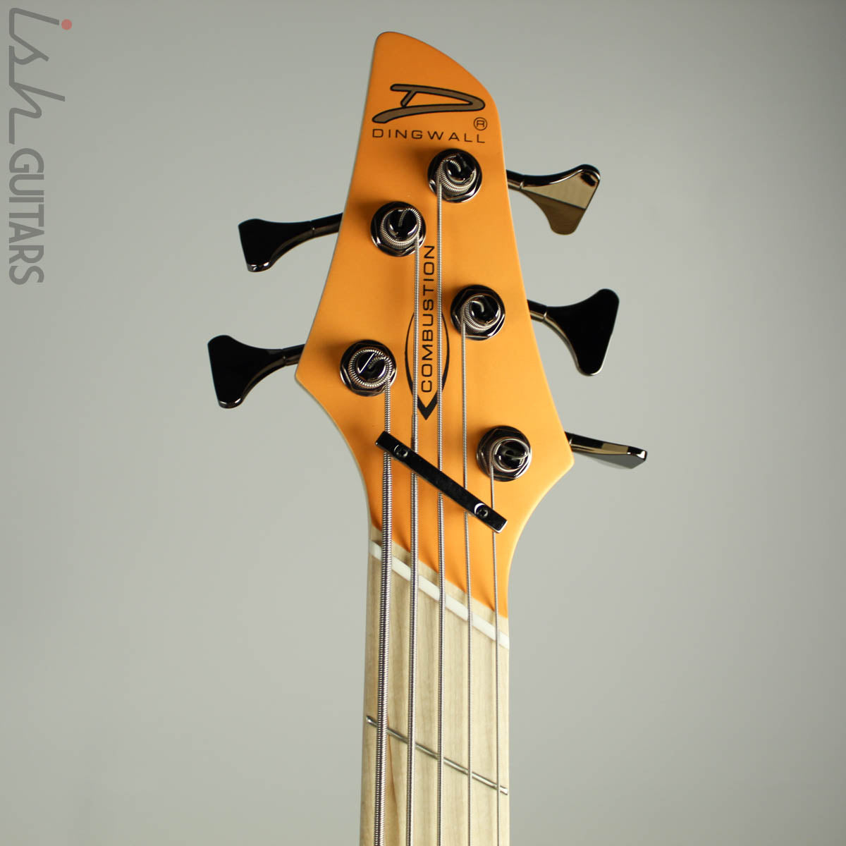 Dingwall NG3 5-String Lamborghini Matte Pearl Orange Swirl B-Stock