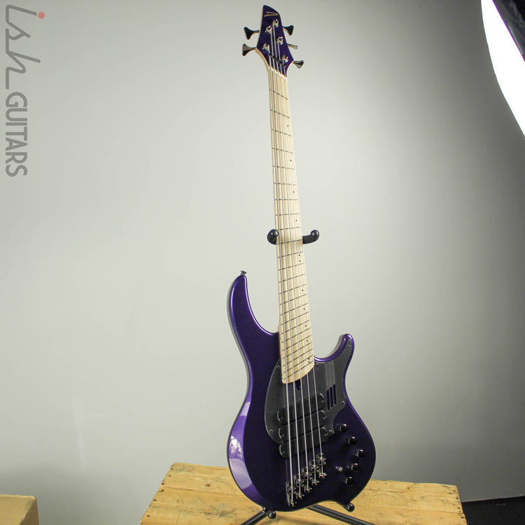Dingwall NG3 5-String Purple Metallic Maple Fretboard – Ish Guitars