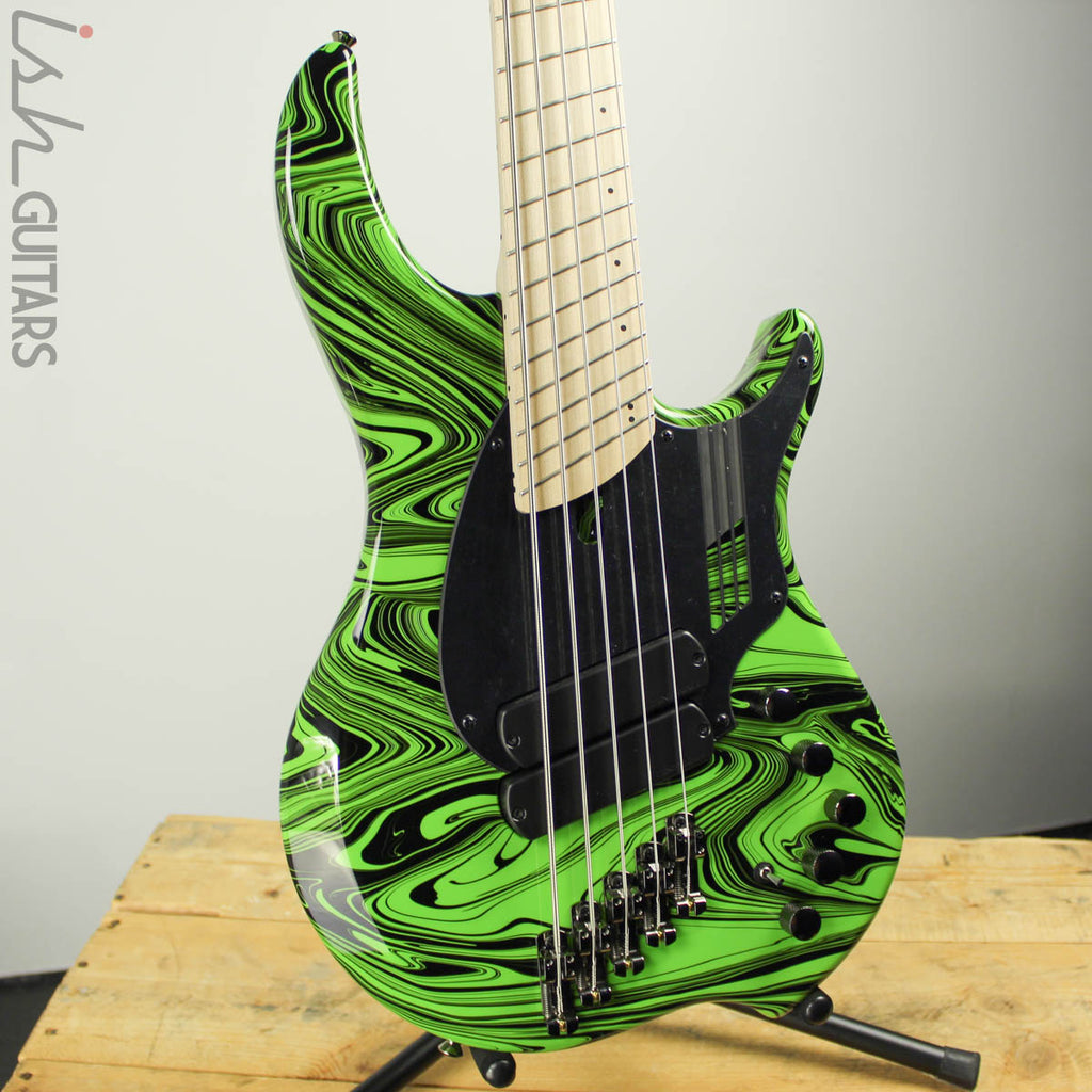 ベース Dingwall NG-2 5st Ferrari Green Dingwall NG2 Adam Nolly Getgood Fan Fret 5-String Bass Ferrari