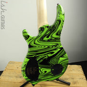 Dingwall NG2 5-String Ferrari Green Swirl Maple Fretboard B-Stock