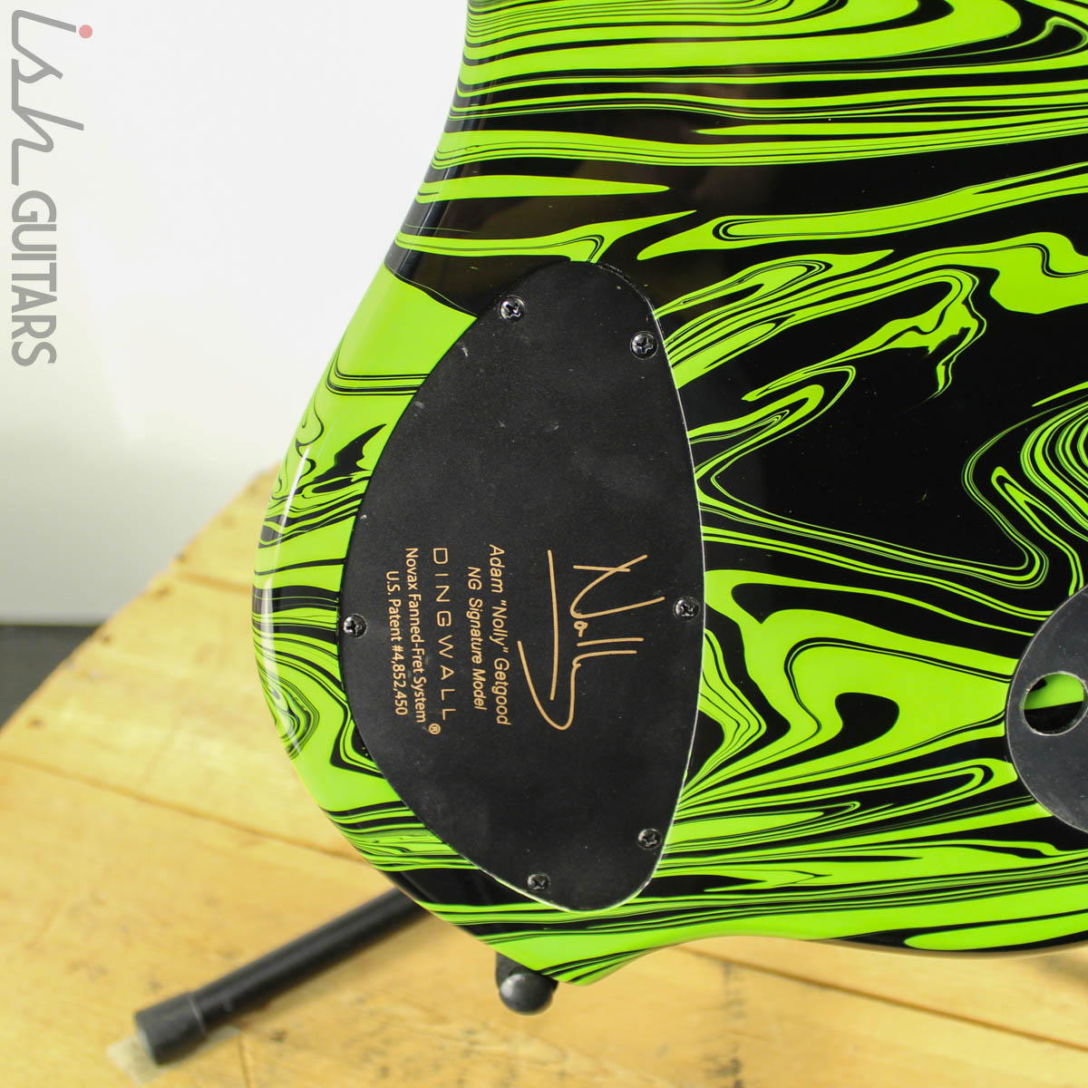 Dingwall NG2 5-String Ferrari Green Swirl Maple Fretboard B-Stock