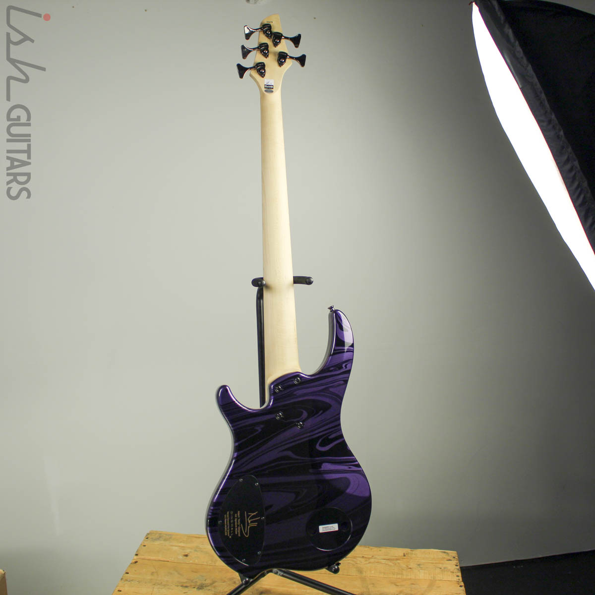 Dingwall NG-3 5-String Purple Metallic Swirl B-STOCK – Ish Guitars