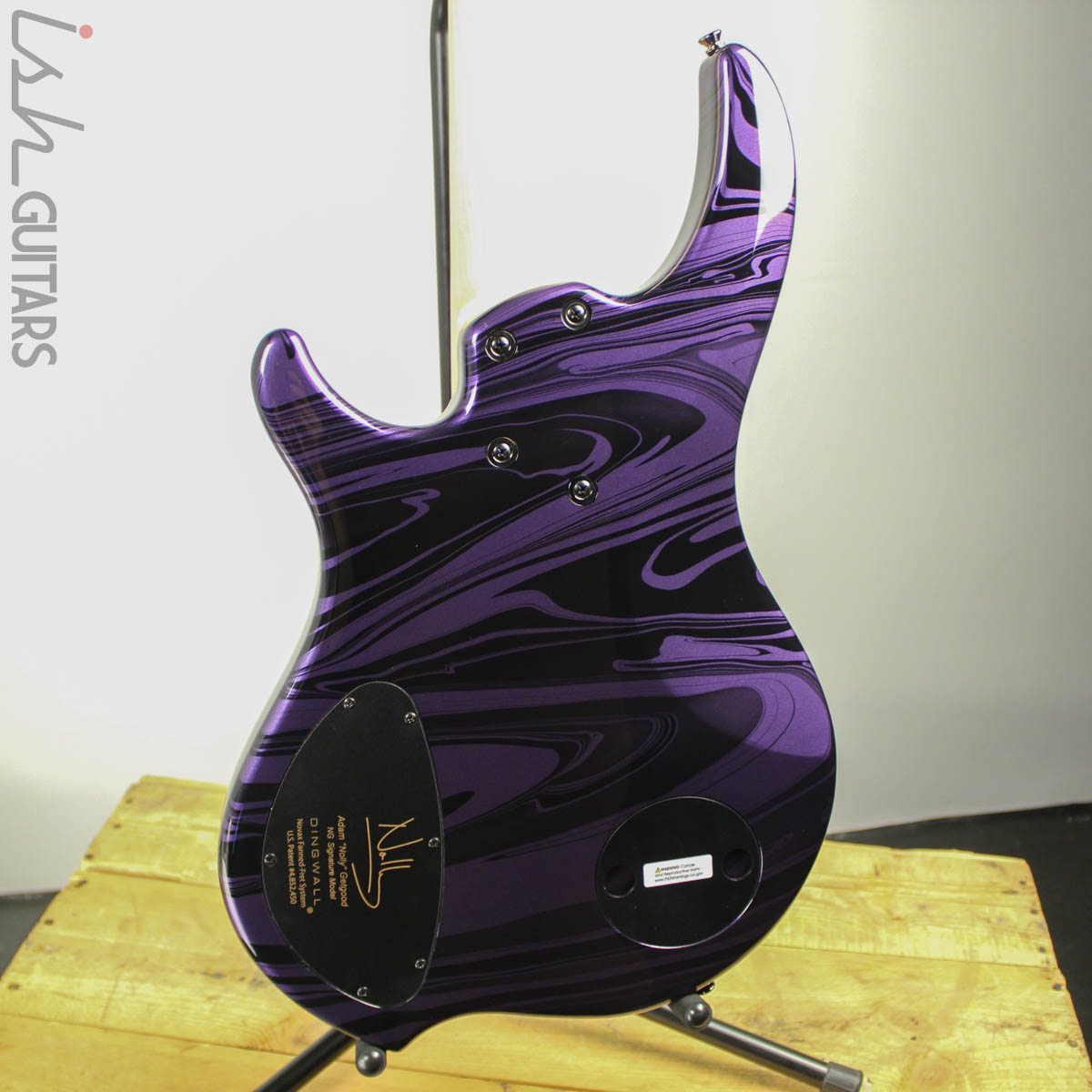 Dingwall NG-3 5-String Purple Metallic Swirl B-STOCK – Ish Guitars