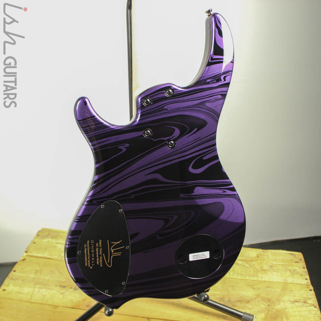 Dingwall NG-3 5-String Purple Metallic Swirl B-STOCK