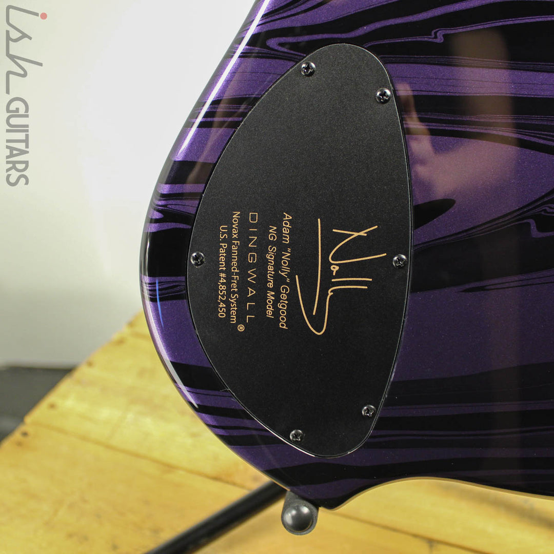 Dingwall NG-3 5-String Purple Metallic Swirl B-STOCK