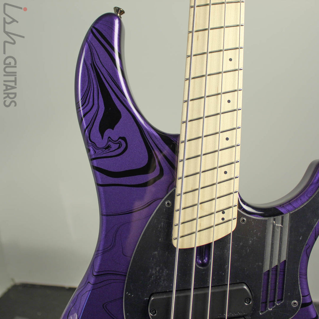 Dingwall NG-3 4-String Purple Metallic Swirl B-STOCK – Ish Guitars