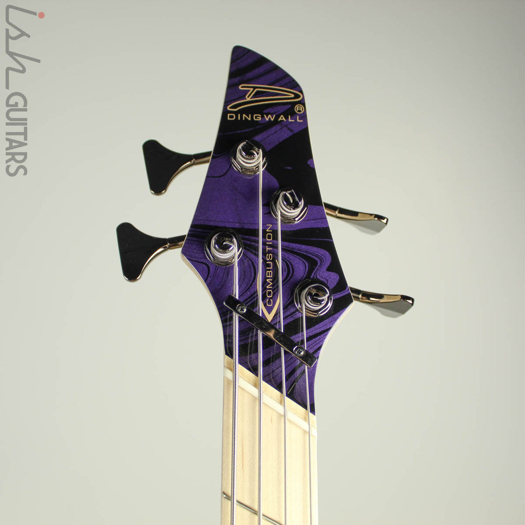 Dingwall NG-3 4-String Purple Metallic Swirl B-STOCK