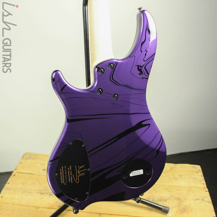 Dingwall NG-3 4-String Purple Metallic Swirl B-STOCK