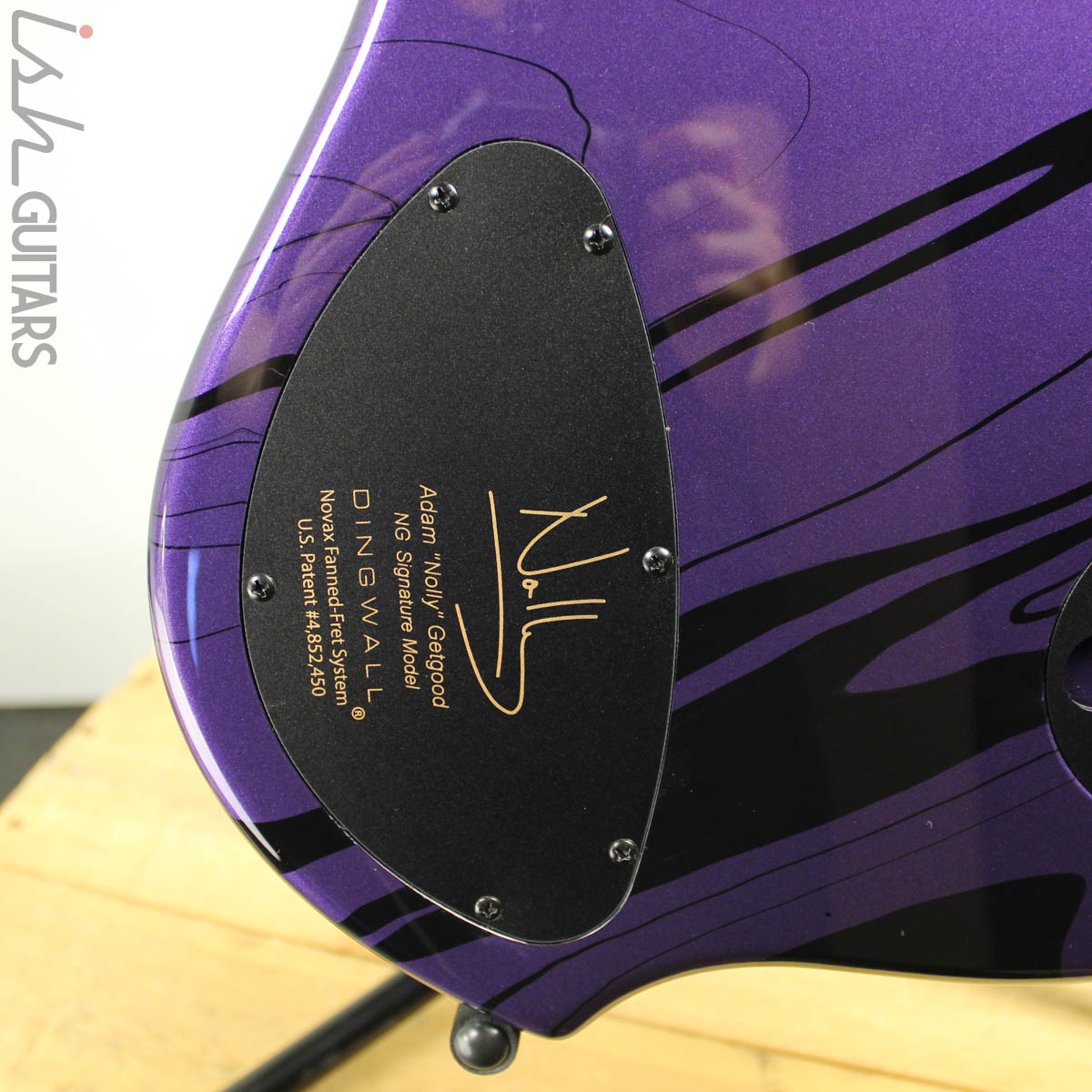 Dingwall NG-3 4-String Purple Metallic Swirl B-STOCK – Ish Guitars
