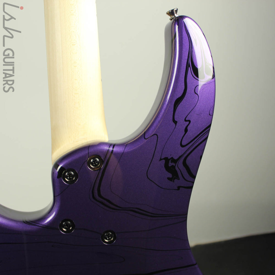 Dingwall NG-3 4-String Purple Metallic Swirl B-STOCK