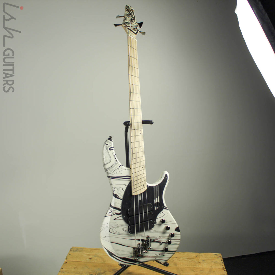 Dingwall NG3 4-String Ducati White Swirl B-Stock