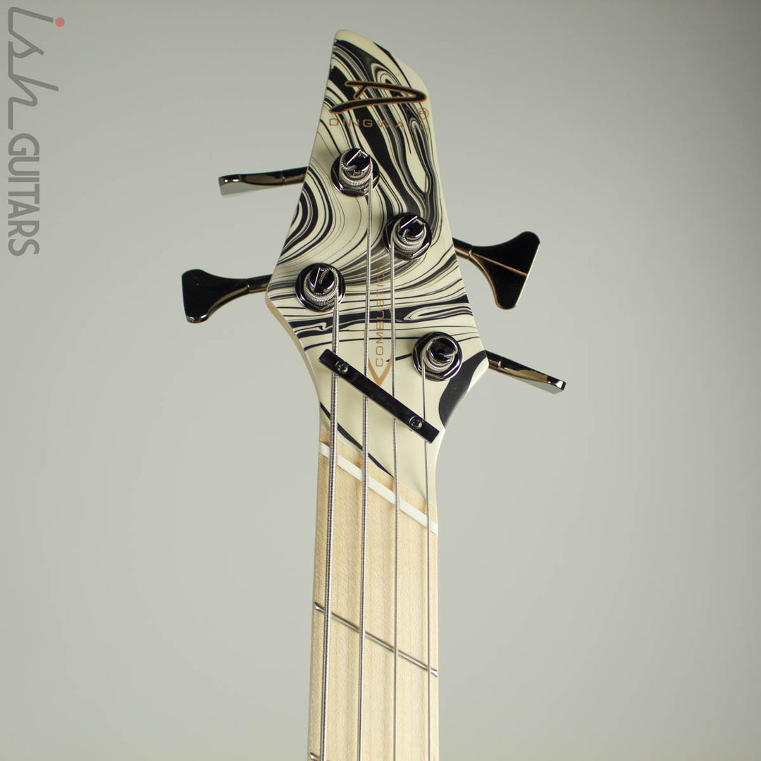 Dingwall NG3 4-String Ducati White Swirl B-Stock