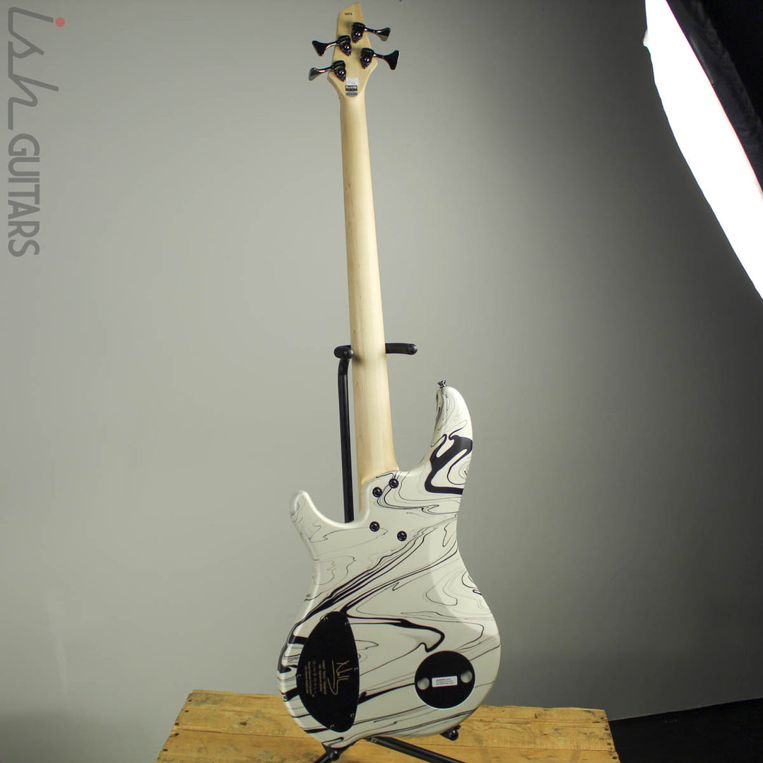 Dingwall NG3 4-String Ducati White Swirl B-Stock