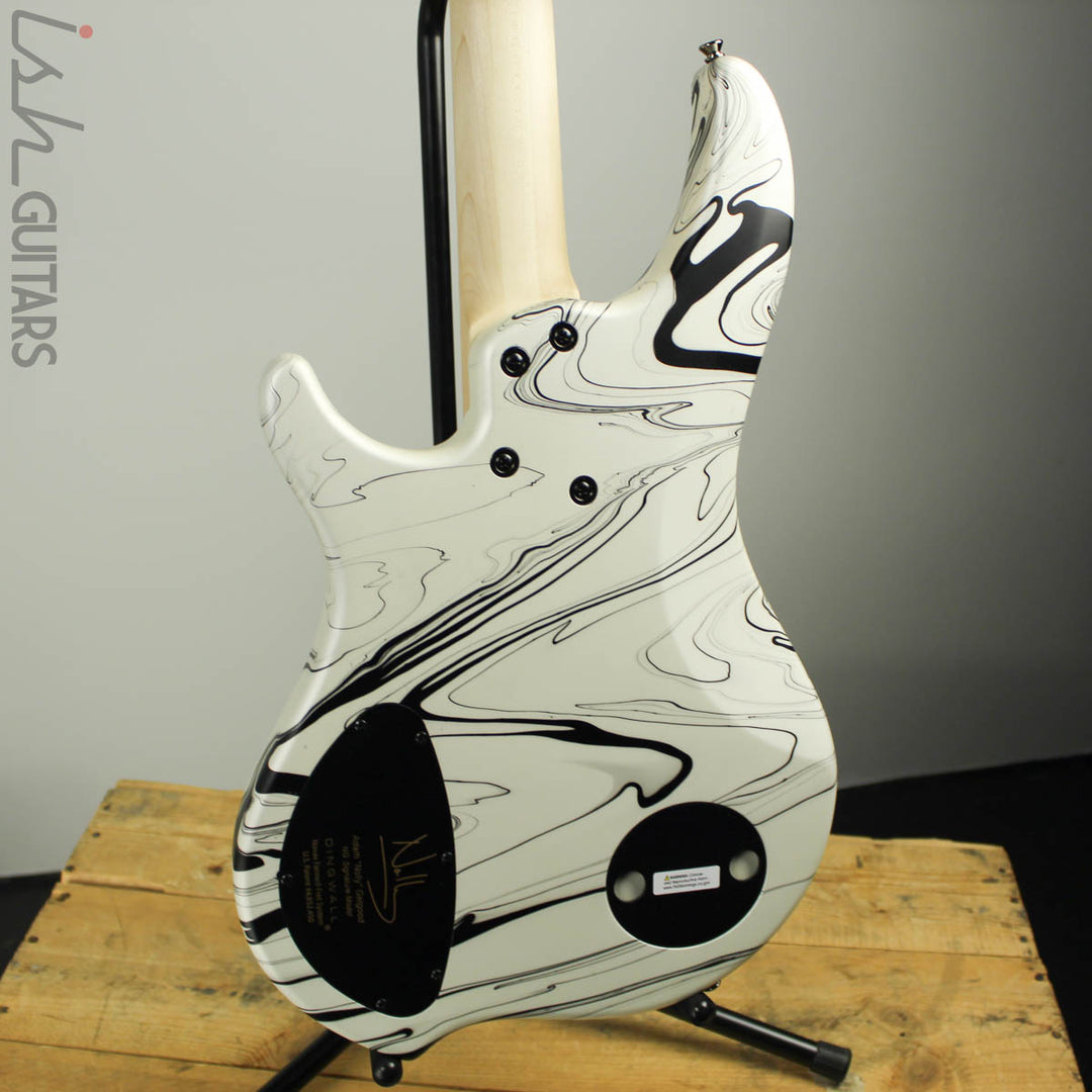 Dingwall NG3 4-String Ducati White Swirl B-Stock