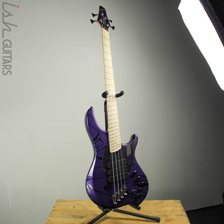 2019 Dingwall NG3 4 String Bass Purple Swirl