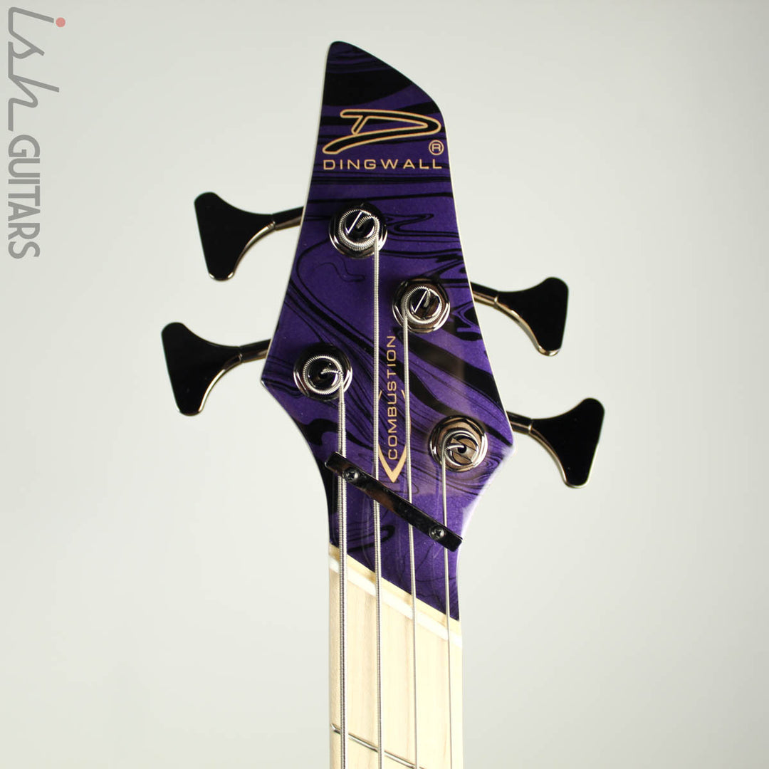 2019 Dingwall NG3 4 String Bass Purple Swirl