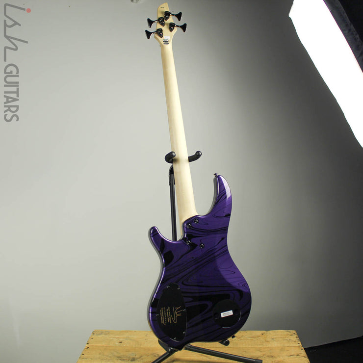 2019 Dingwall NG3 4 String Bass Purple Swirl