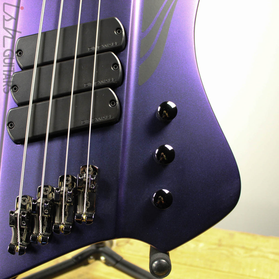 2020 Dingwall D-Roc Standard 4 String Blue to Purple