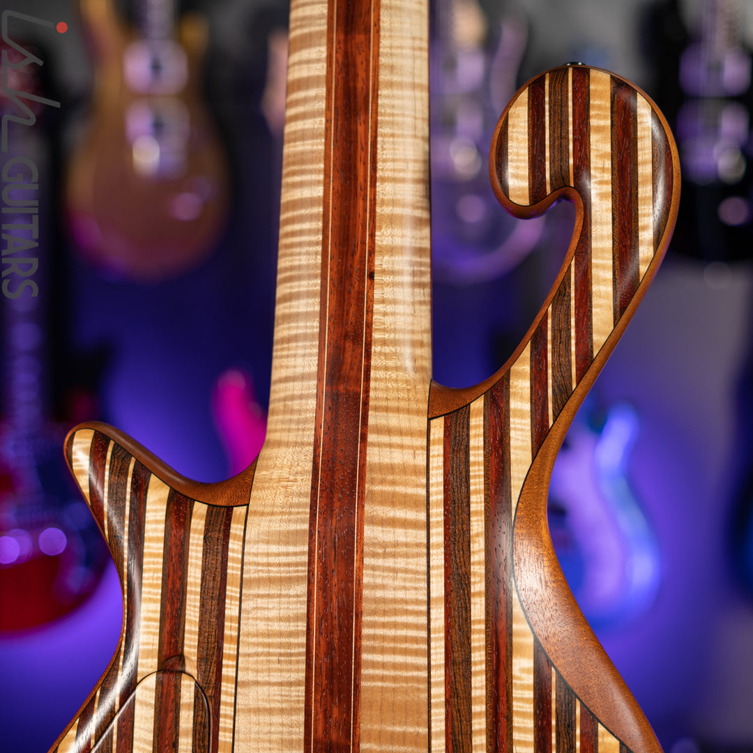 Shawn May Custom Rainbow 6-String Short Scale Bass