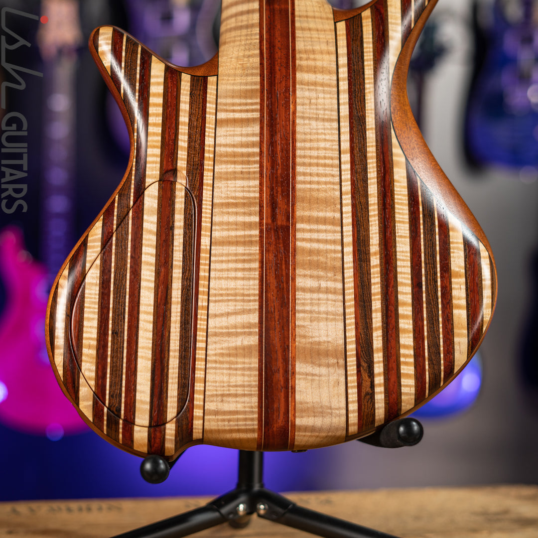 Shawn May Custom Rainbow 6-String Short Scale Bass