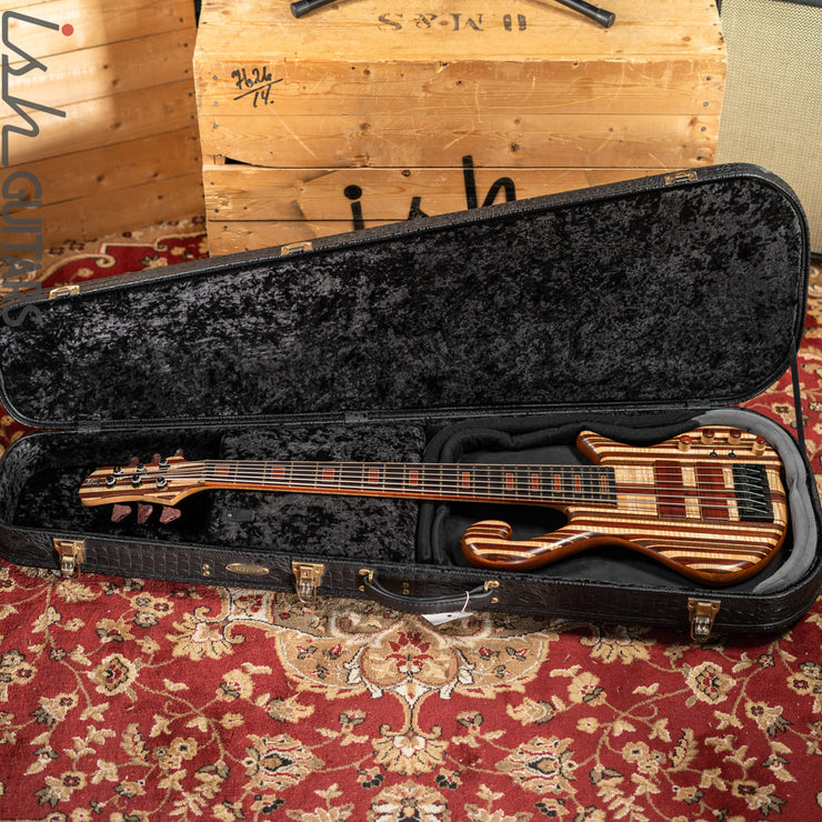 Shawn May Custom Rainbow 6-String Short Scale Bass