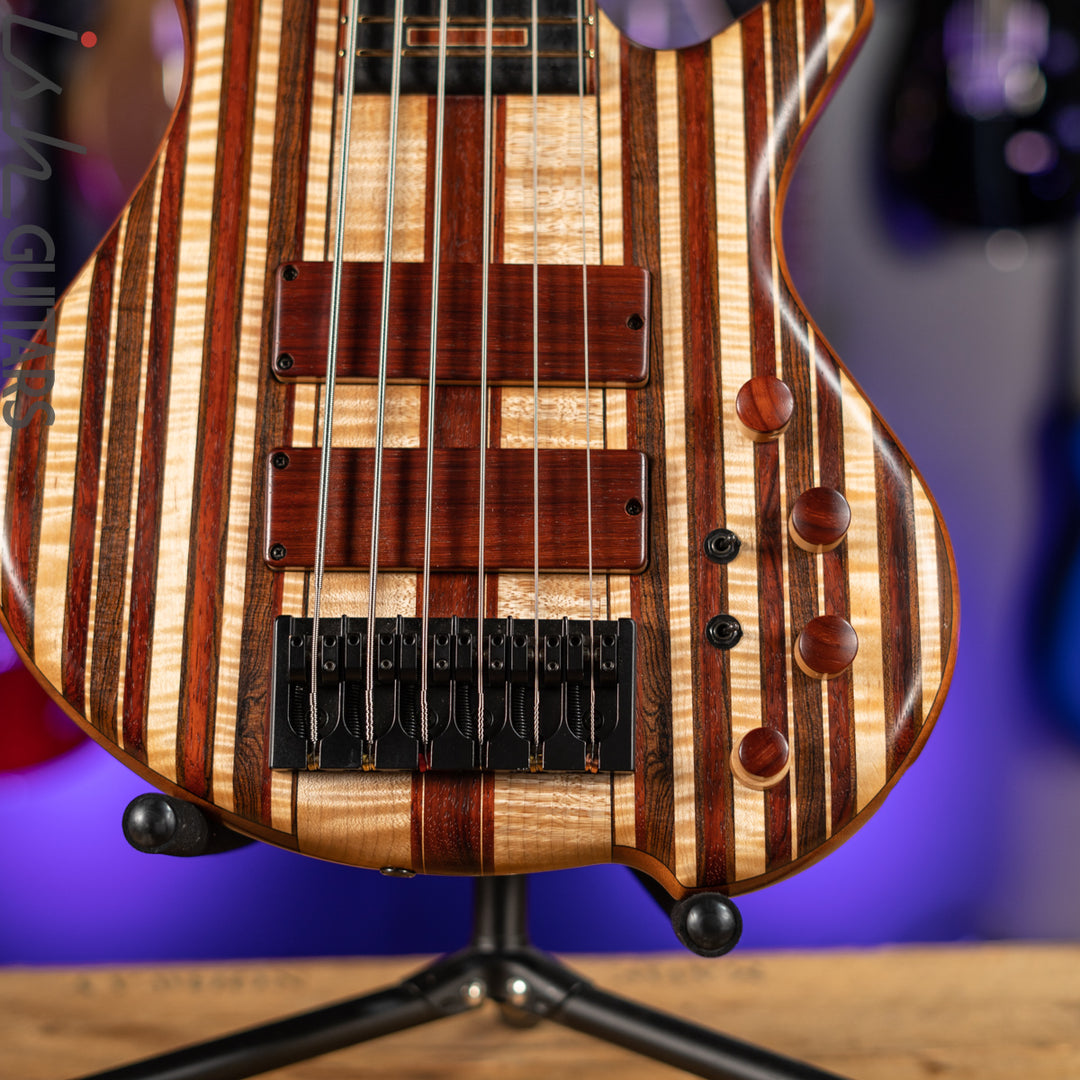 Shawn May Custom Rainbow 6-String Short Scale Bass
