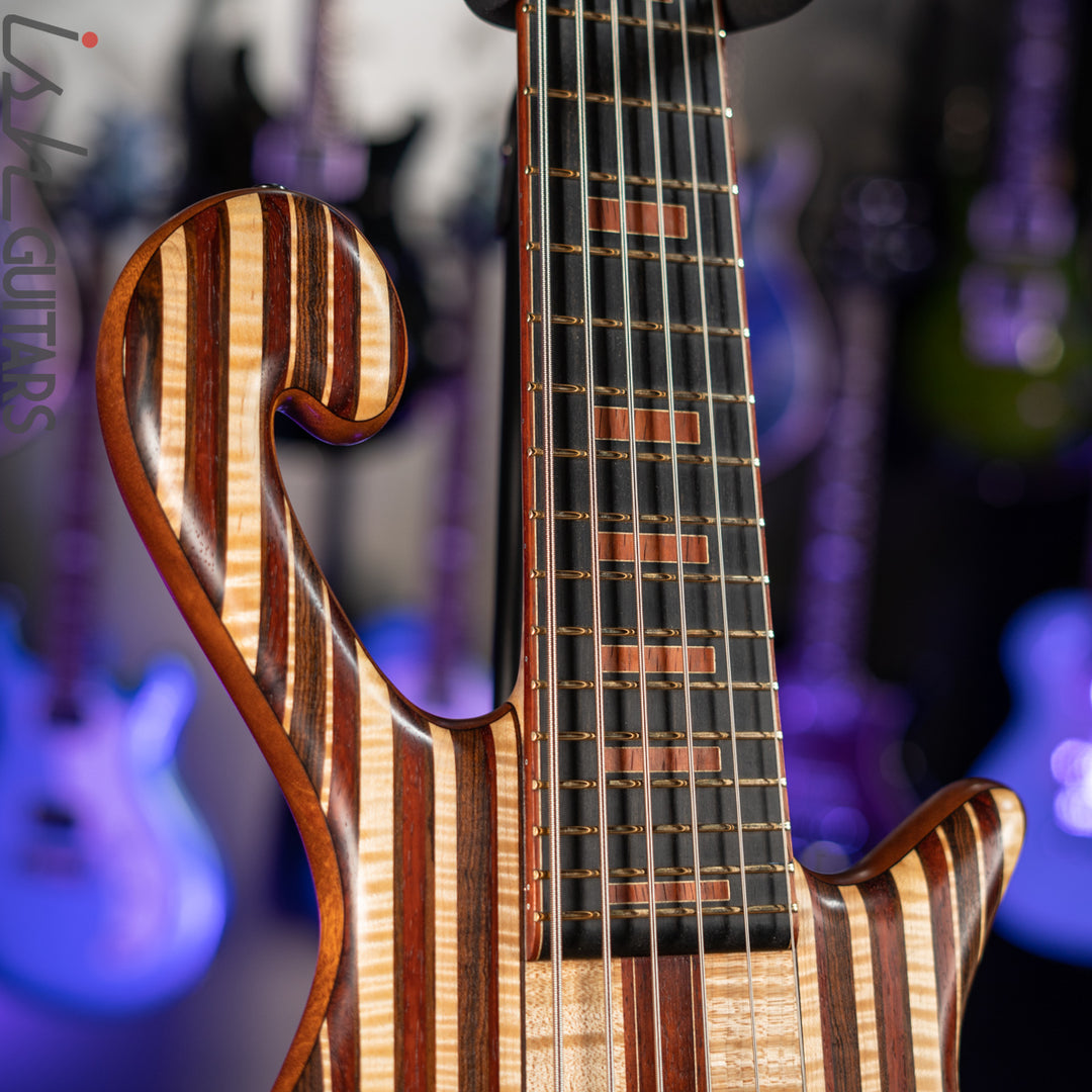 Shawn May Custom Rainbow 6-String Short Scale Bass
