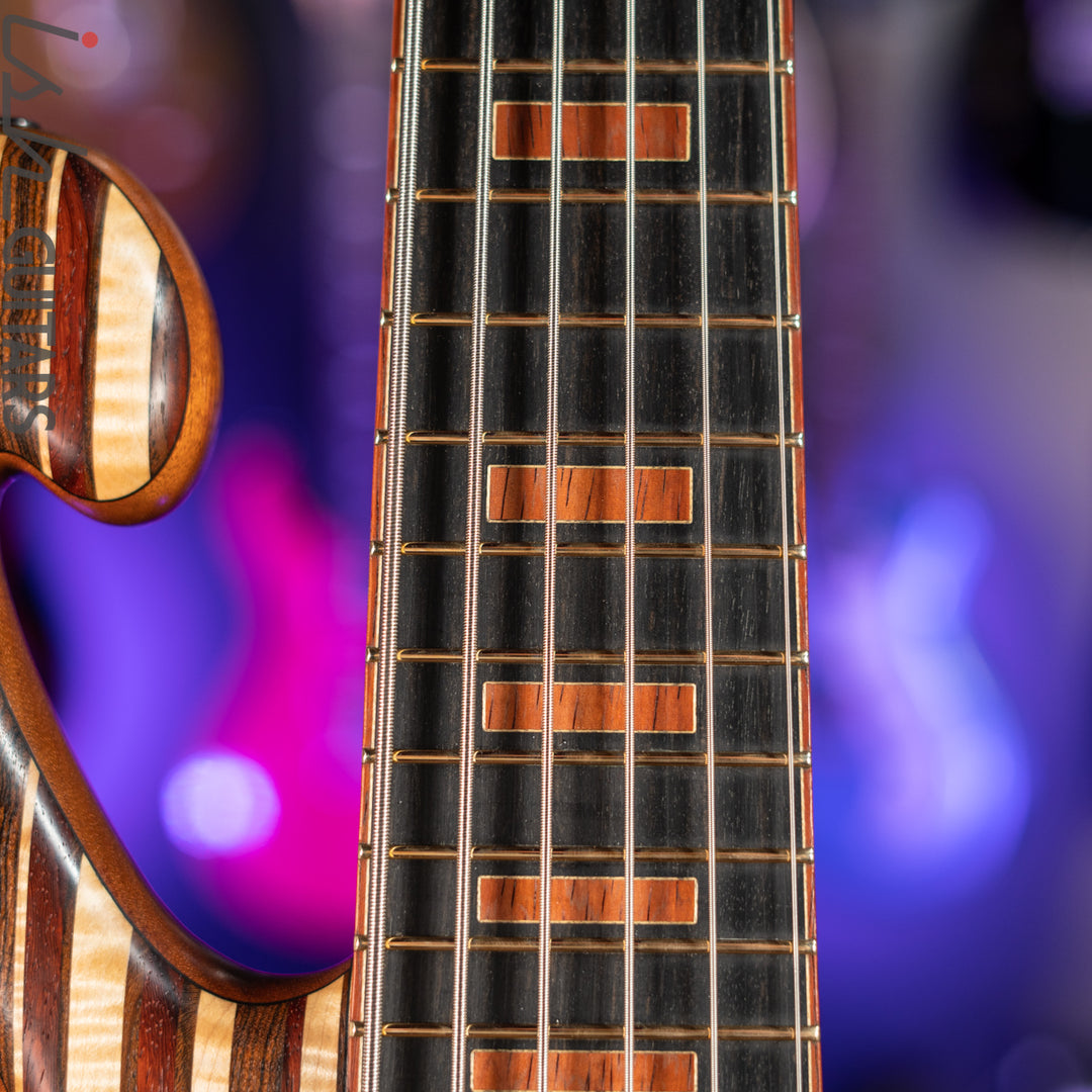 Shawn May Custom Rainbow 6-String Short Scale Bass
