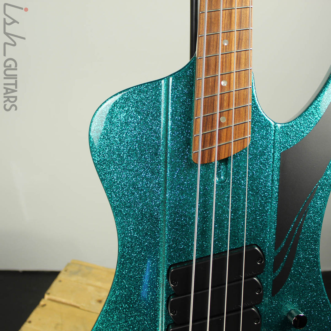 Dingwall D-Roc Standard Metalflake Aquamarine