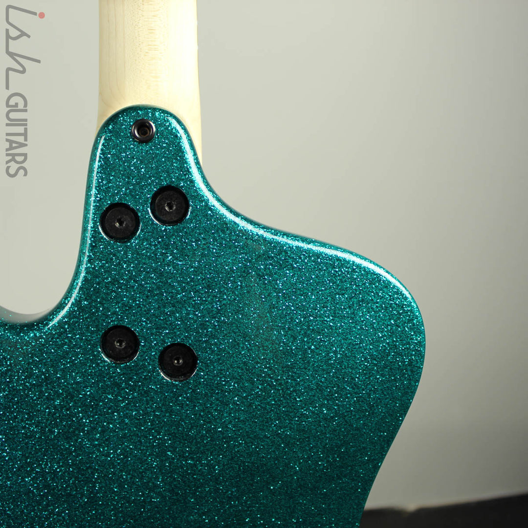 Dingwall D-Roc Standard Metalflake Aquamarine