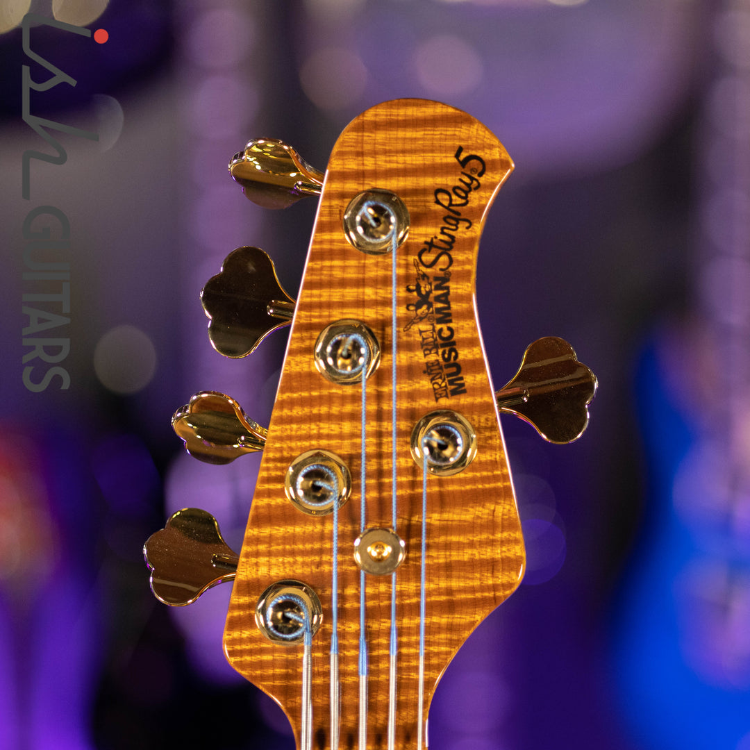 Ernie Ball Music Man BFR StingRay 5 Special Fretless Fuego
