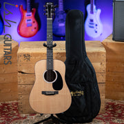 Martin DJr-10E Dreadnought Junior Acoustic-Electric Guitar Natural Spruce - Blemished