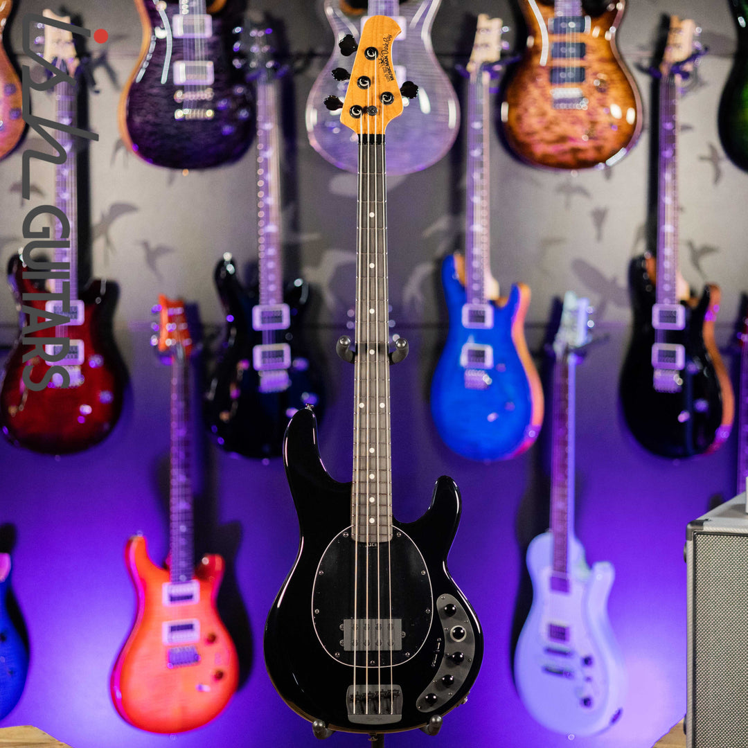 Ernie Ball Music Man DarkRay 4-String Bass Obsidian Black