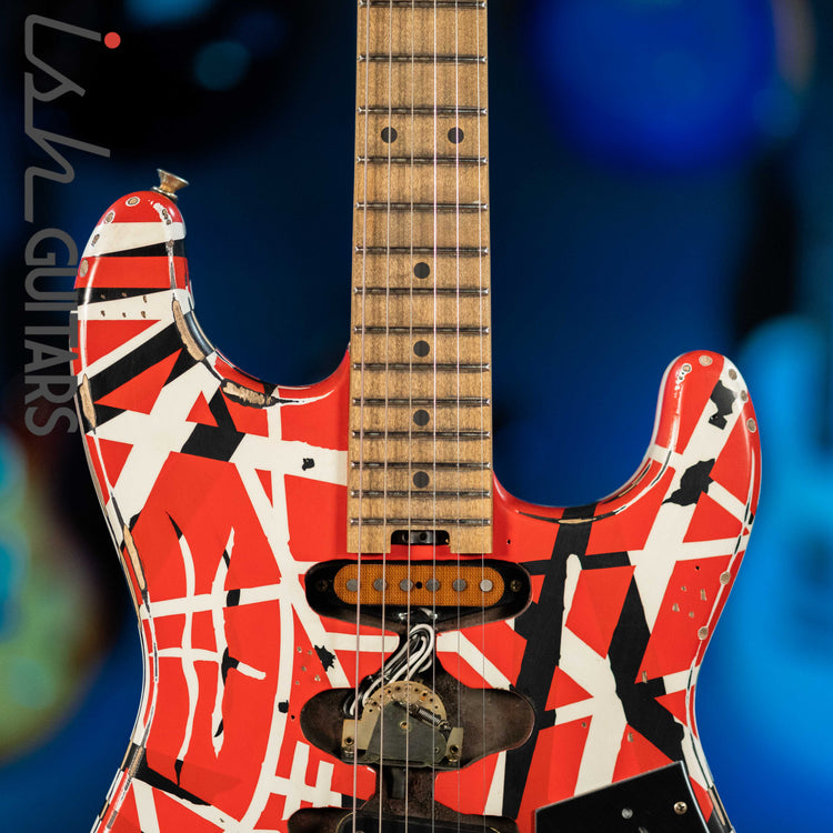 EVH Striped Series Frankenstein Frankie Relic Demo – Ish Guitars