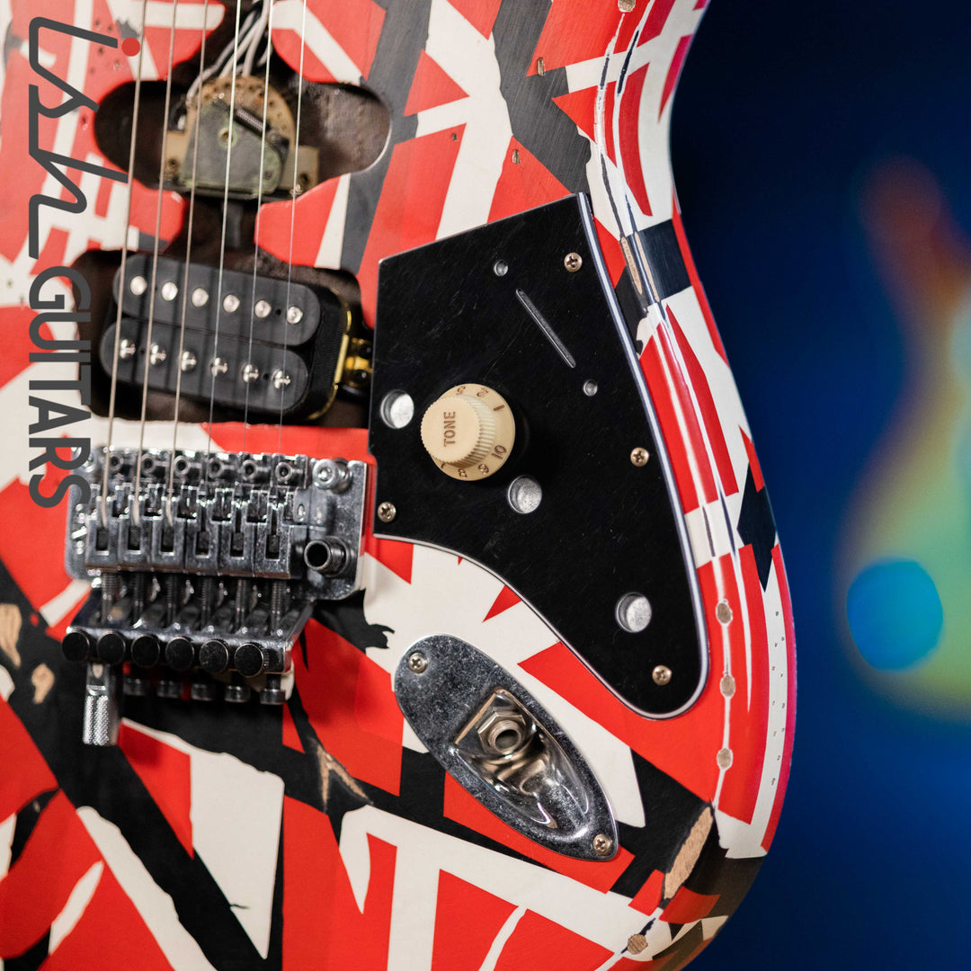 EVH Striped Series Frankenstein Frankie Relic Demo – Ish Guitars