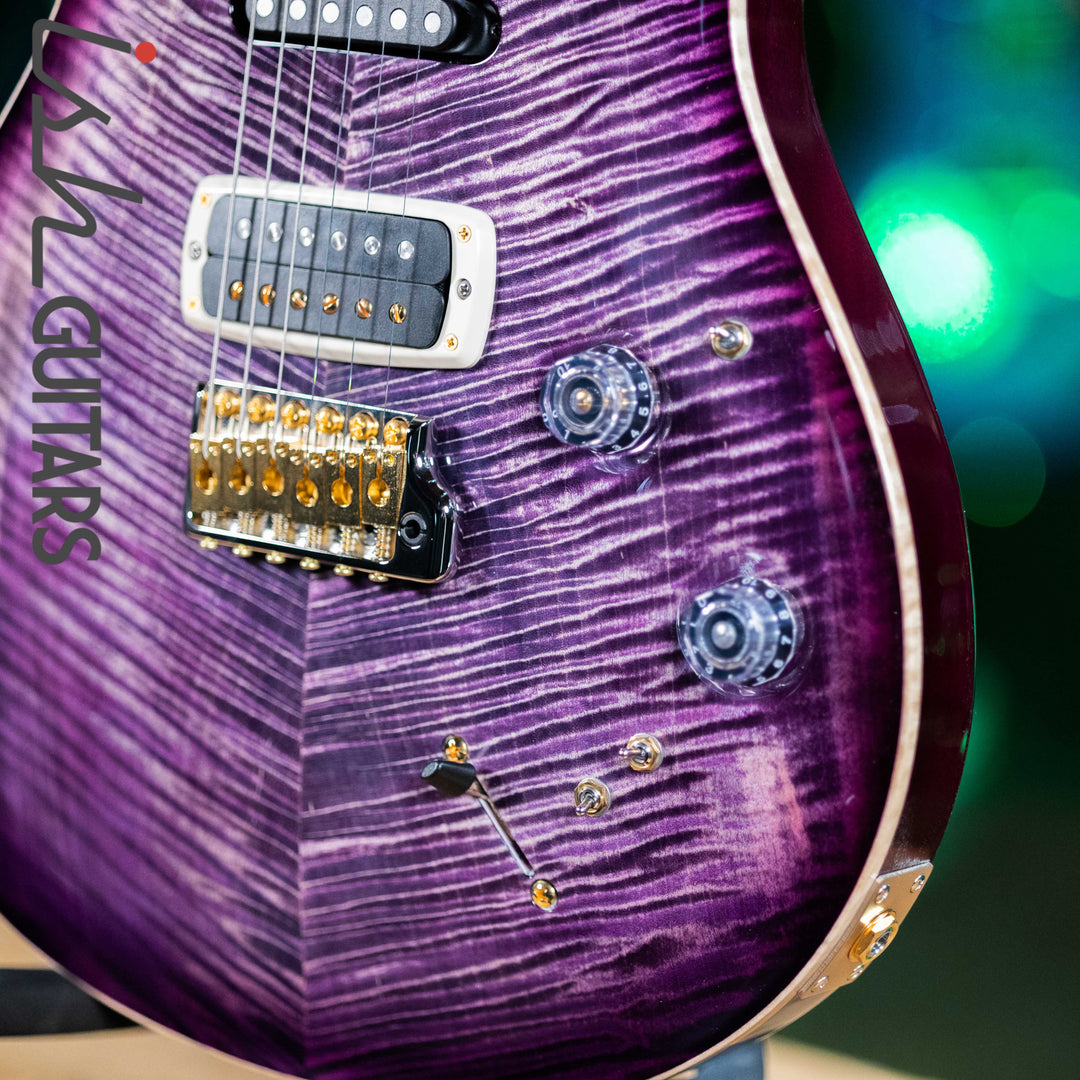 PRS Wood Library Modern Eagle V 10 Top Faded Purple Burst