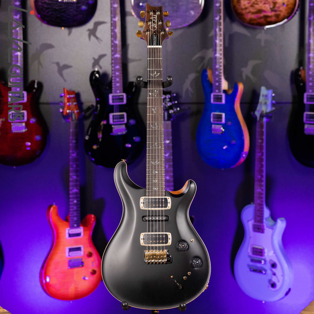 PRS Wood Library Modern Eagle V Satin Opaque Black Brazilian Rosewood