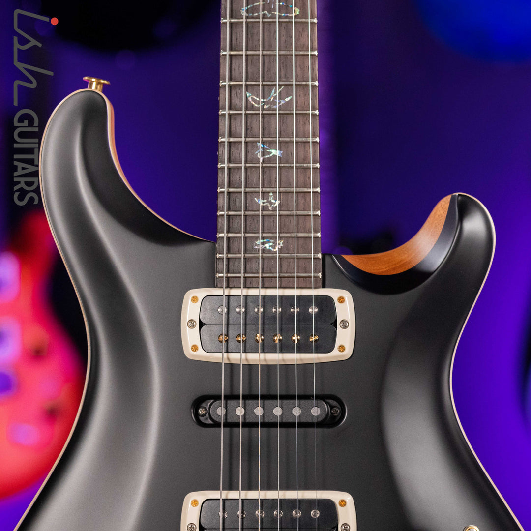 PRS Wood Library Modern Eagle V Satin Opaque Black Brazilian Rosewood