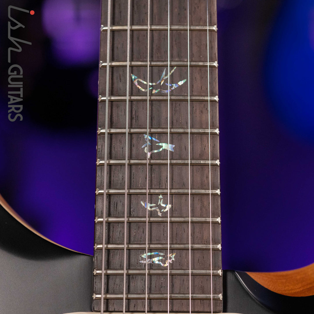 PRS Wood Library Modern Eagle V Satin Opaque Black Brazilian Rosewood