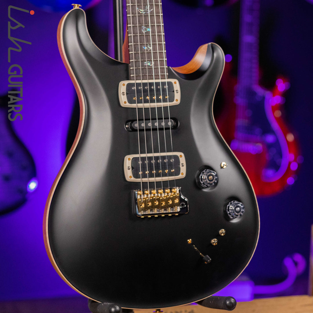 PRS Wood Library Modern Eagle V Satin Opaque Black Brazilian Rosewood