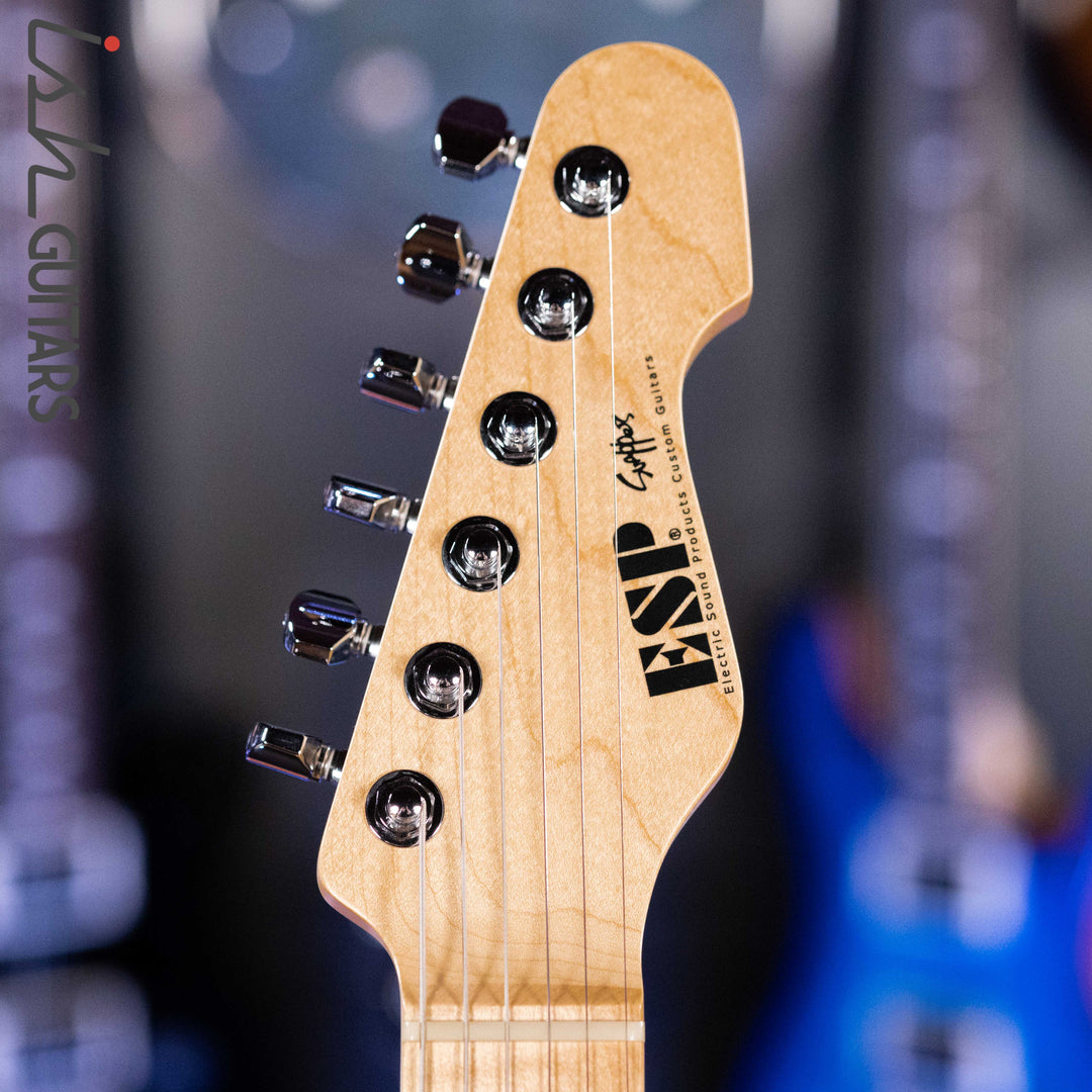 ESP Original Snapper AS-BR Driftwood Indigo Purple with Blue Filler