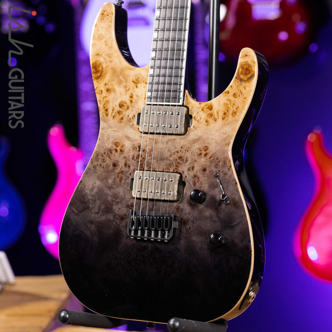 ESP E-II M-II NT Black Natural Fade Gloss Demo